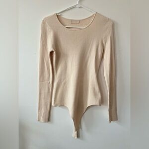 NUUDS slinky ribbed bodysuit
